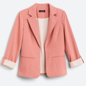 41 Hawthorn Natalie Knit Blazer Pink Blush Women’s Size Small Stitch Fix